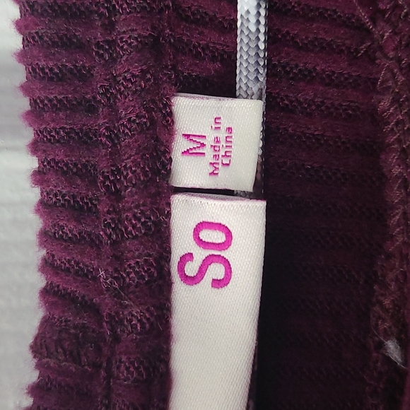 SO BRAND WOMENS COZY HOODIE BY "SO" SIZE MEDIUM - Picture 5 of 12
